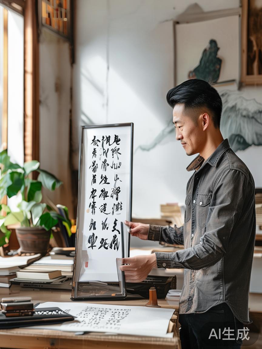 欧楷作品韶光易逝怎么写-欧楷作品时光流转写作法插图